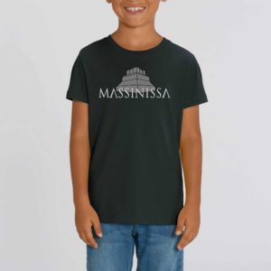 T-shirt Enfant - 100% Coton bio MASSINISSA
