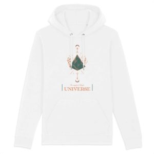 Sweat à capuche BIO (350 G/M²) Universe