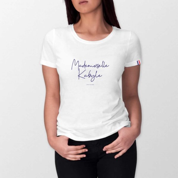 T-shirt Femme Made in France 100% Coton BIO Mademoiselle
