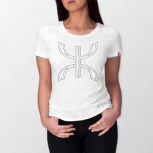 T-shirt Femme Made in France 100% Coton BIO Z transparent