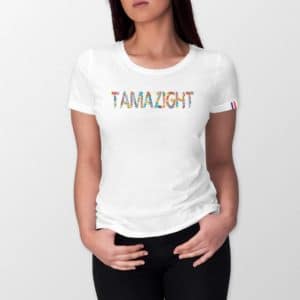 T-shirt Femme Made in France 100% Coton BIO Tamazight