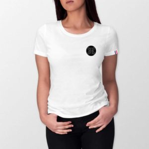 T-shirt Femme Made in France 100% Coton BIO Z Noir