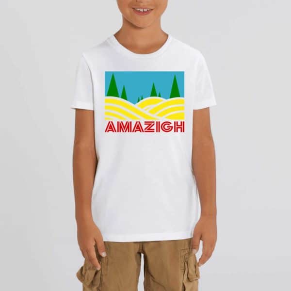 T-shirt AMAZIGH pour Enfant 100% Coton bio