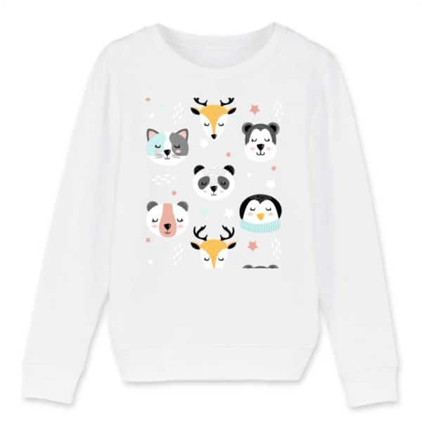 Sweat-shirt Enfant Bio - MINI CHANGER