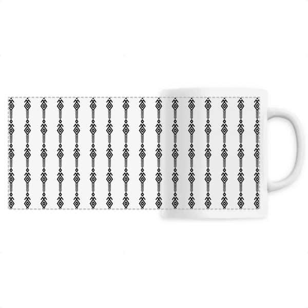 Mug céramique motifs Amazighs