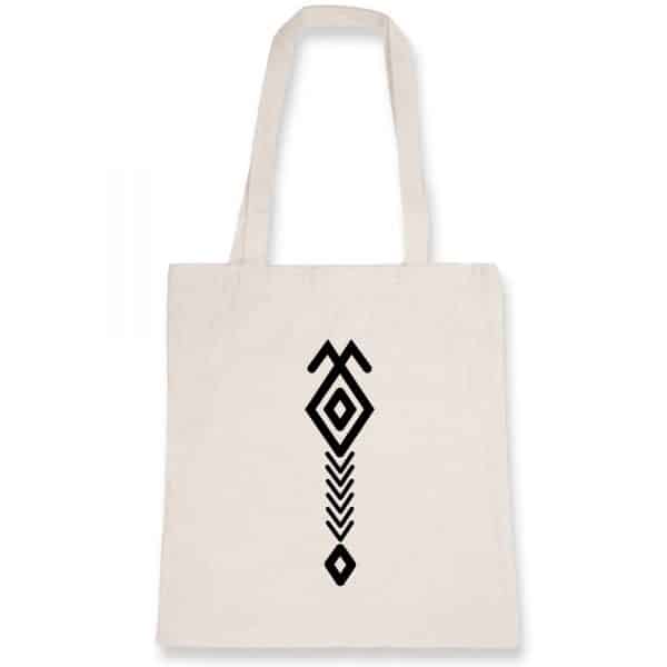 Shopping bag - Coton BIO motif Amazigh