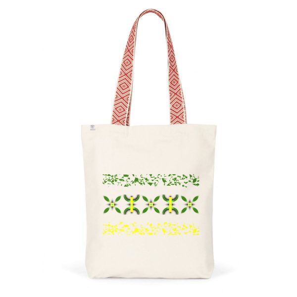 Totebag ethnique Premium motifs Z IMAZIGHEN