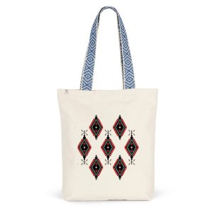 Totebag ethnique Premium motif Amazigh
