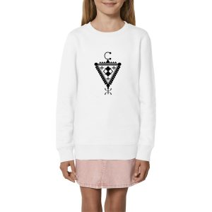 Sweat-shirt Fille motif Bijou Kabyle
