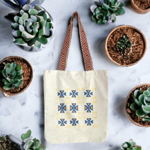 Totebag ethnique motif Amazigh